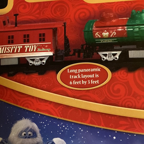 Rudolph Christmas Train set NWT NIB - Picture 5 of 11